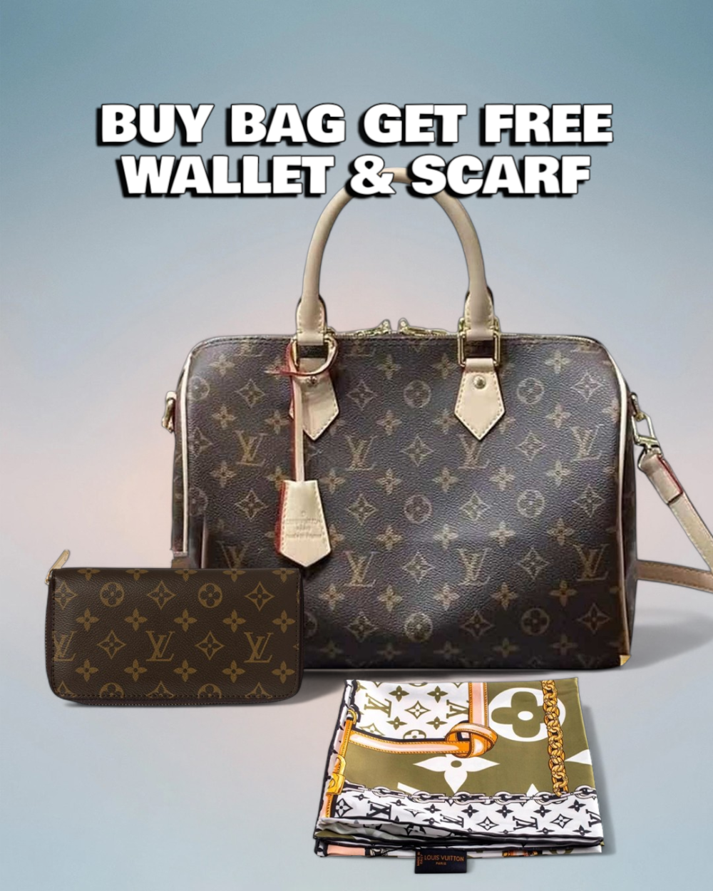 Louis Vuitton Brown Monogram Canvas Speedy Bandoulière 30