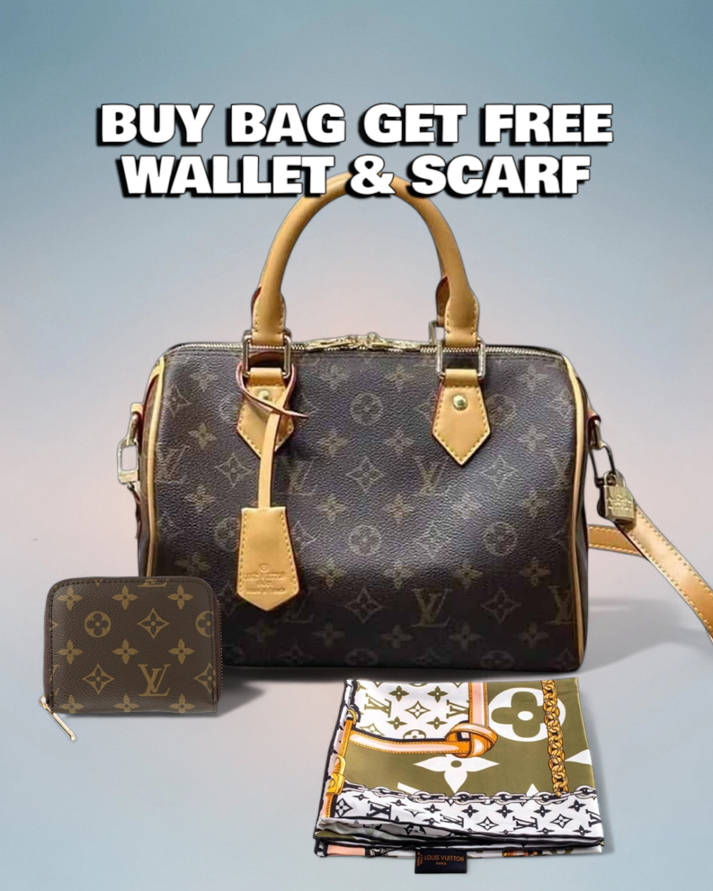 Louis Vuitton Brown Monogram Canvas Speedy Bandoulière 30