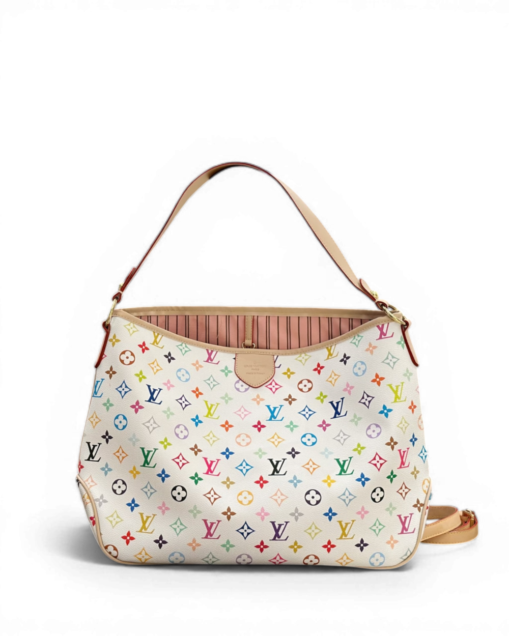 Louis Vuitton Cream Multicolor Delightful MM