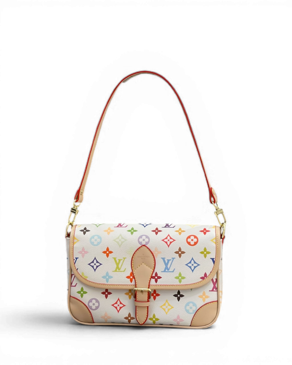 Louis Vuitton Cream Multicolor Diane