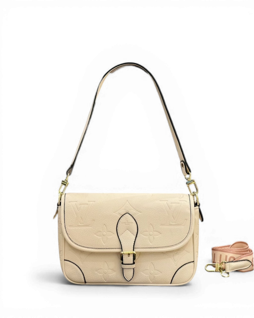 Louis Vuitton Cream Monogram Empreinte Diane