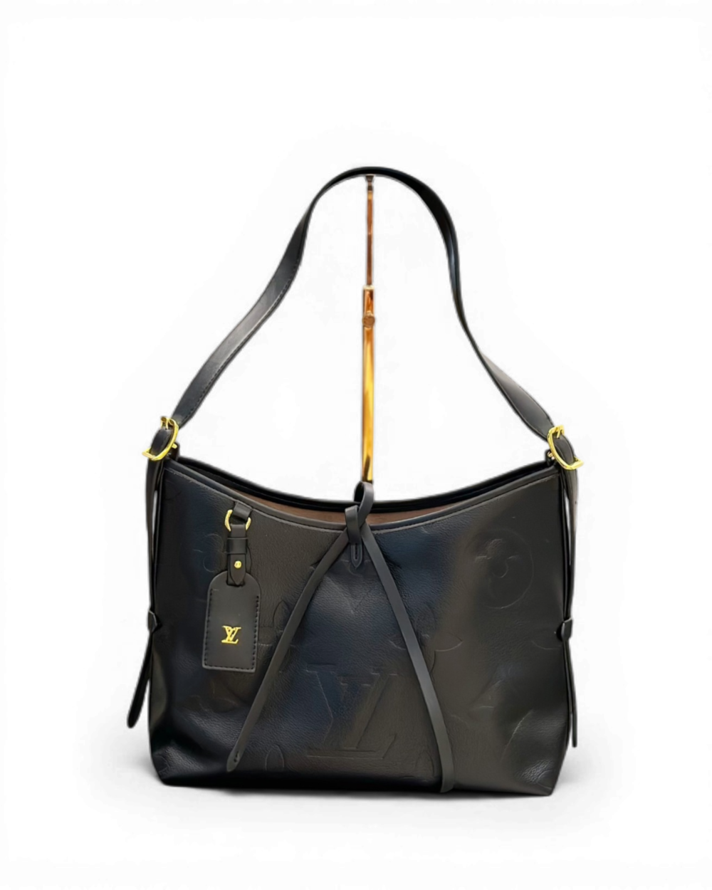 Louis Vuitton Black Monogram Empreinte CarryAll PM