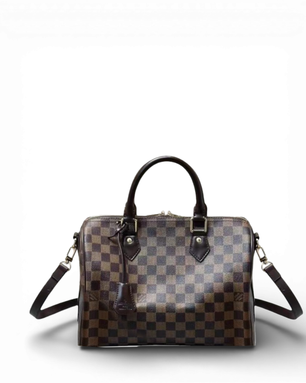 Louis Vuitton Brown Damier Ebene Speedy Bandoulière 30