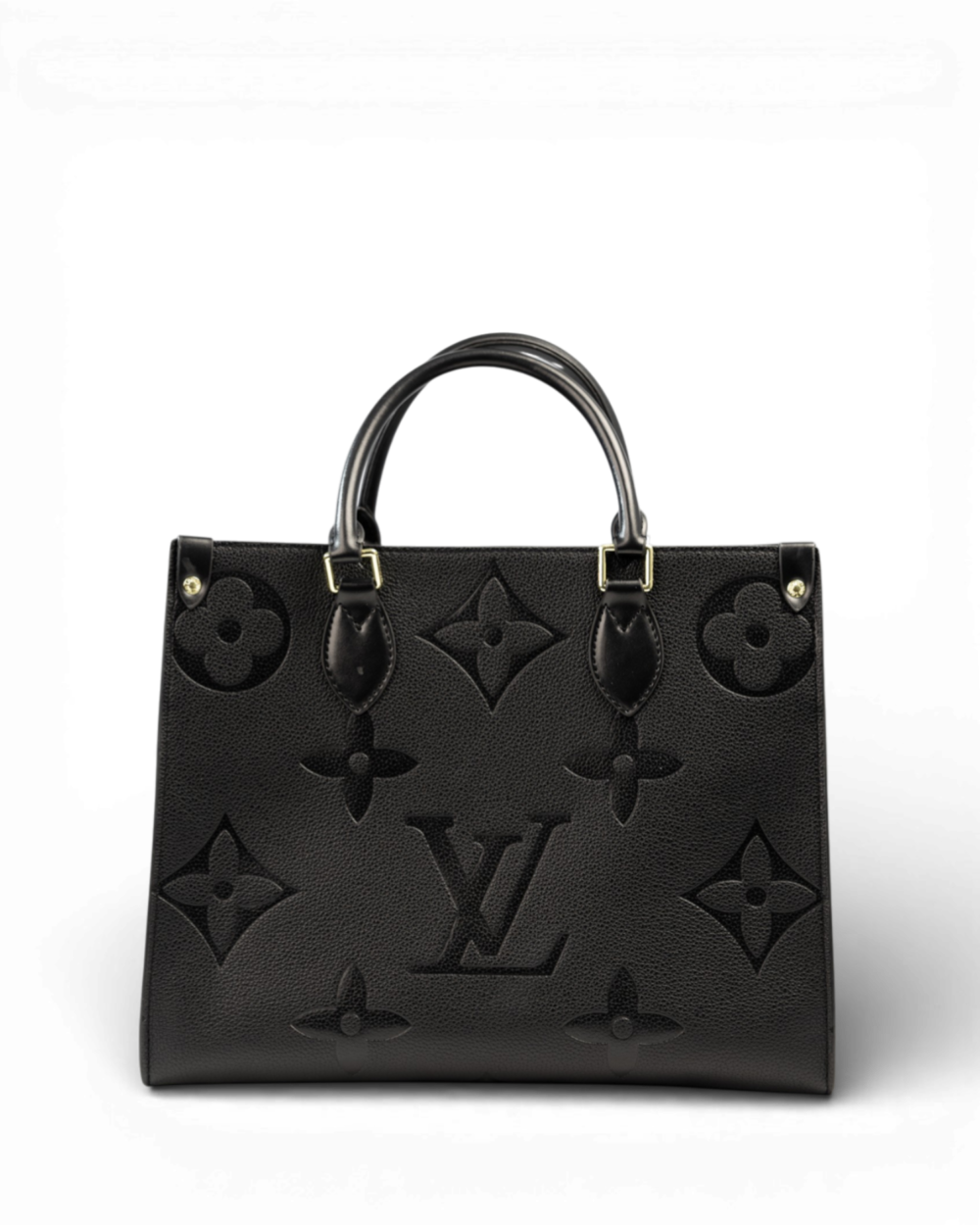 Louis Vuitton Black Giant Monogram Empreinte Onthego MM