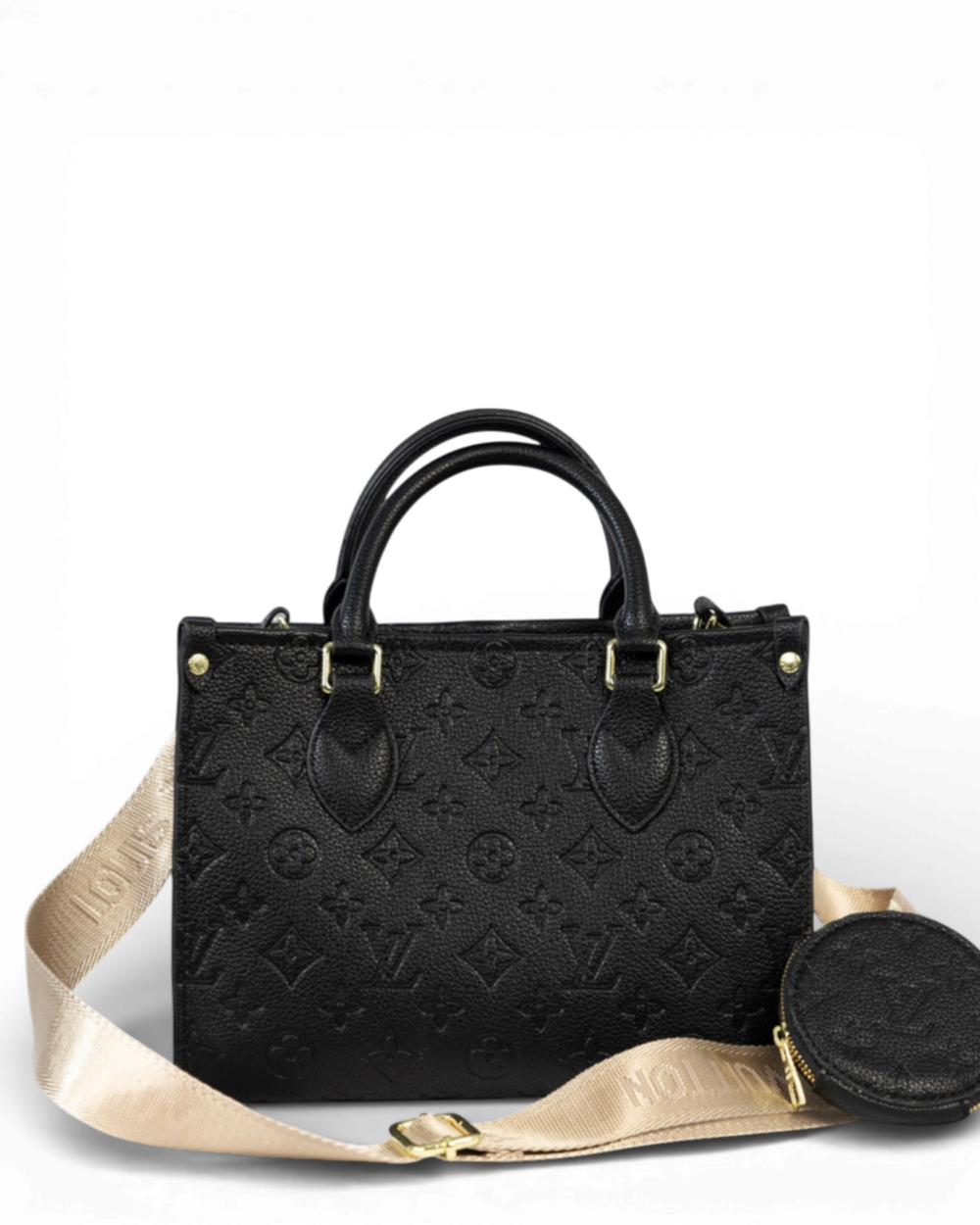 Louis Vuitton Black Monogram Empreinte Onthego PM