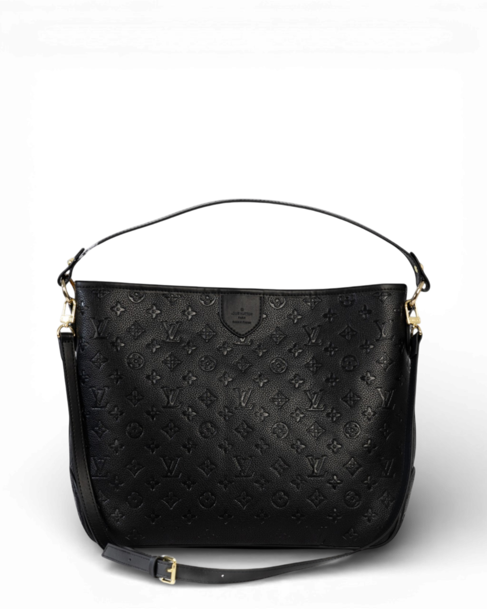 Louis Vuitton Black Monogram Empreinte Delightful MM