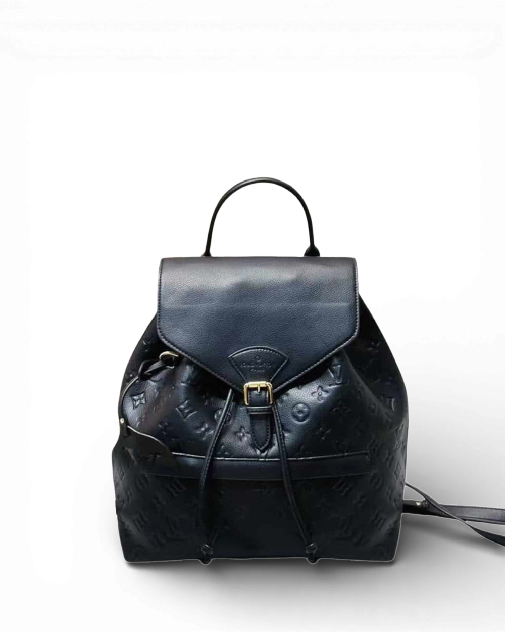 Louis Vuitton Black Monogram Empreinte Montsouris PM