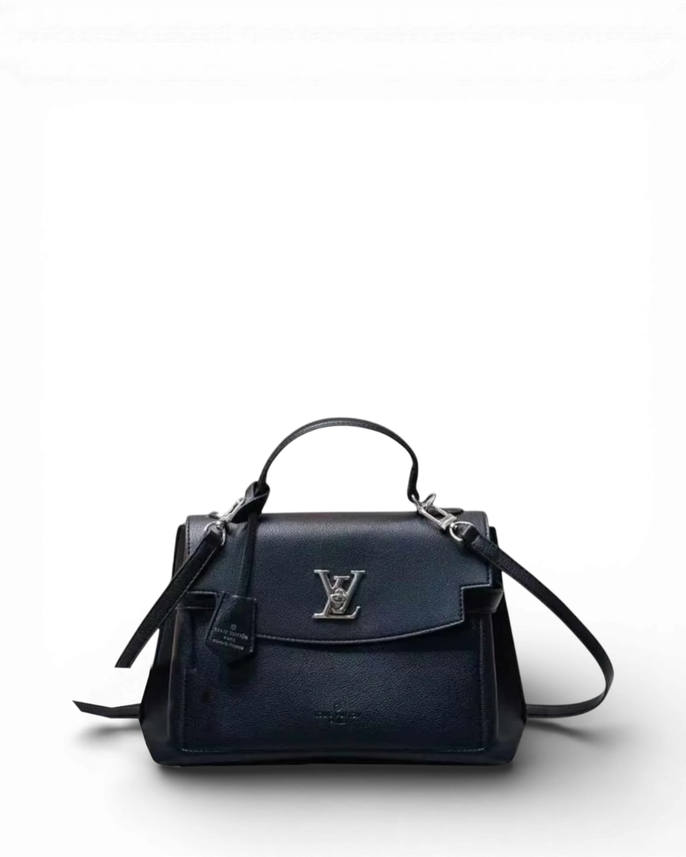 Louis Vuitton Black Leather Lockme Ever