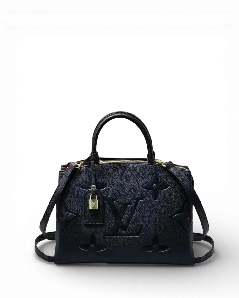Louis Vuitton Black Monogram Empreinte Petit Palais