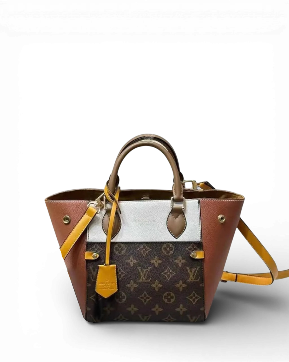 Louis Vuitton Brown Monogram Canvas Fold Tote PM