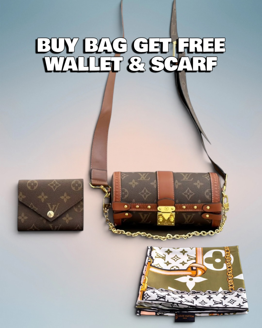 Louis Vuitton Brown Monogram Canvas Papillon Trunk