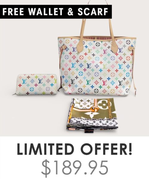 Bag + Gifts (FREE LV Wallet & FREE LV Scarf)