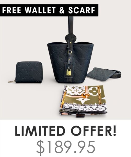 Bag + Gifts (FREE LV Wallet & FREE LV Scarf)