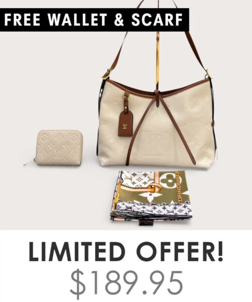 Bag + Gifts (FREE LV Wallet & FREE LV Scarf)