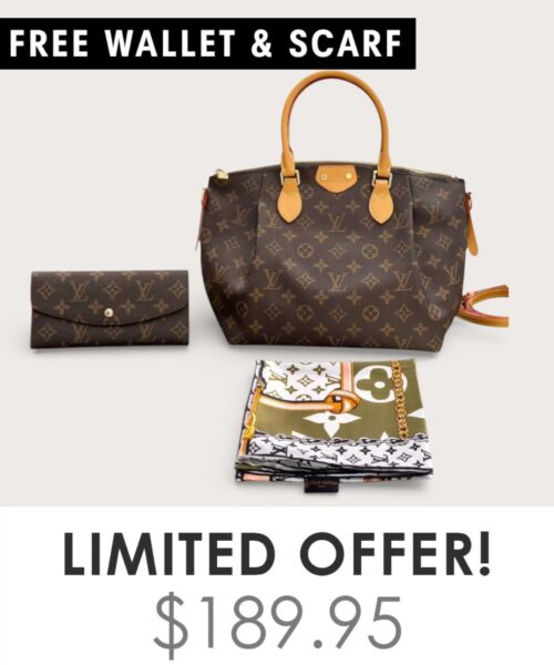 Bag + Gifts (FREE LV Wallet & FREE LV Scarf)