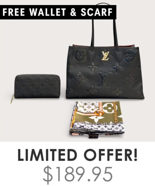 Bag + Gifts (FREE LV Wallet & FREE LV Scarf)