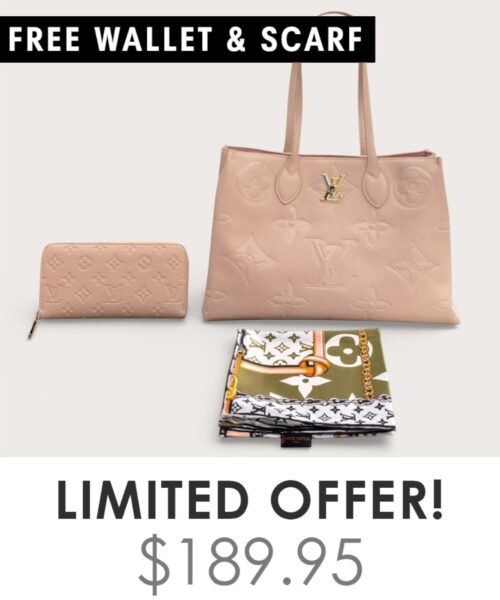 Bag + Gifts (FREE LV Wallet & FREE LV Scarf)