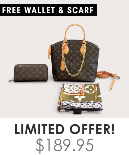 Bag + Gifts (FREE LV Wallet & FREE LV Scarf)