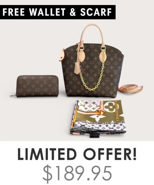 Bag + Gifts (FREE LV Wallet & FREE LV Scarf)