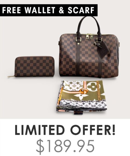 Bag + Gifts (FREE LV Wallet & FREE LV Scarf)