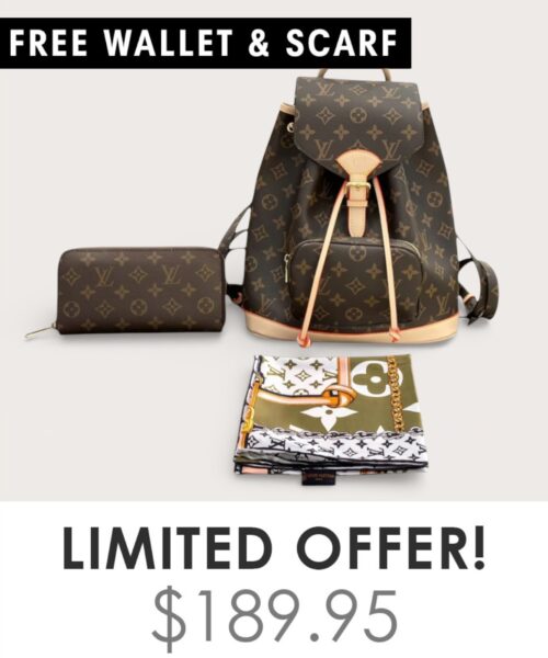 Bag + Gifts (FREE LV Wallet & FREE LV Scarf)