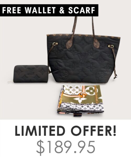 Bag + Gifts (FREE LV Wallet & FREE LV Scarf)