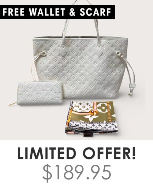 Bag + Gifts (FREE LV Wallet & FREE LV Scarf)