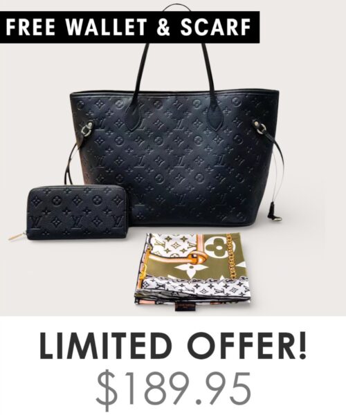 Bag + Gifts (FREE LV Wallet & FREE LV Scarf)