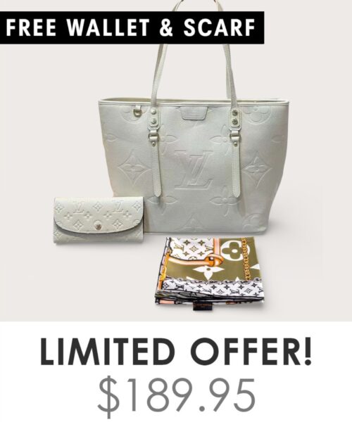 Bag + Gifts (FREE LV Wallet & FREE LV Scarf)