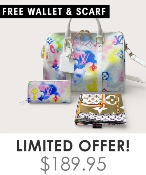 Bag + Gifts (FREE LV Wallet & FREE LV Scarf)