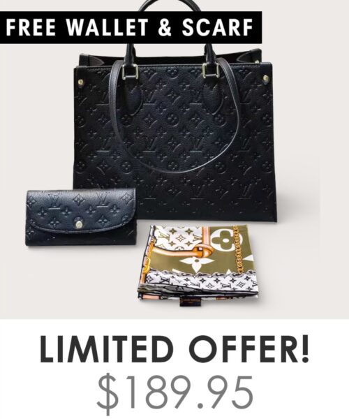 Bag + Gifts (FREE LV Wallet & FREE LV Scarf)