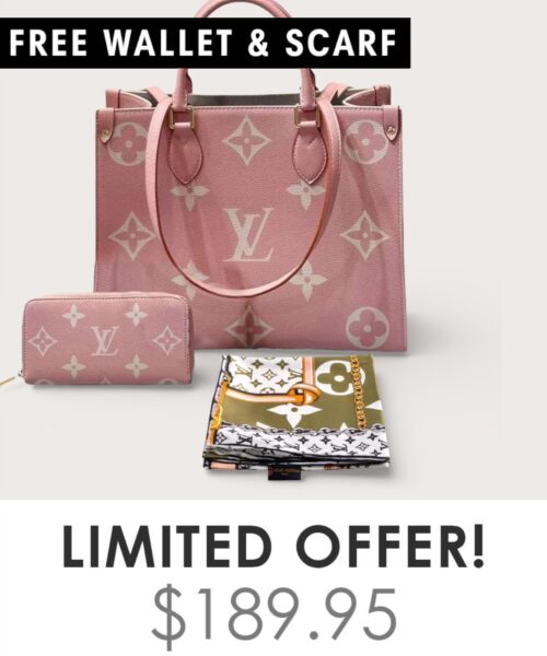 Bag + Gifts (FREE LV Wallet & FREE LV Scarf)