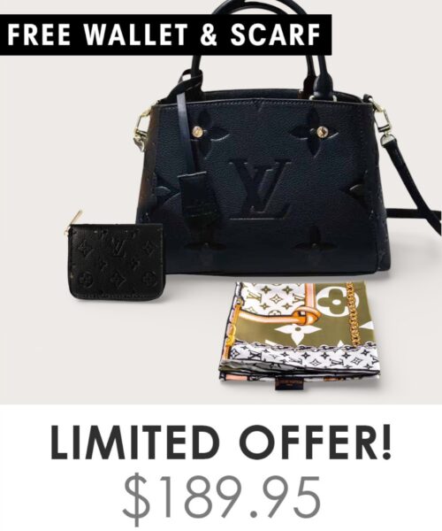 Bag + Gifts (FREE LV Wallet & FREE LV Scarf)