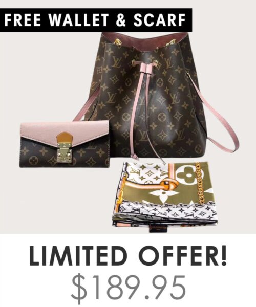 Bag + Gifts (FREE LV Wallet & FREE LV Scarf)