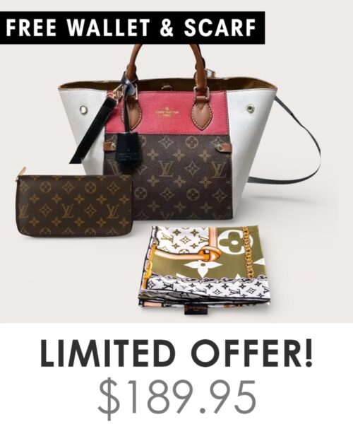Bag + Gifts (FREE LV Wallet & FREE LV Scarf)