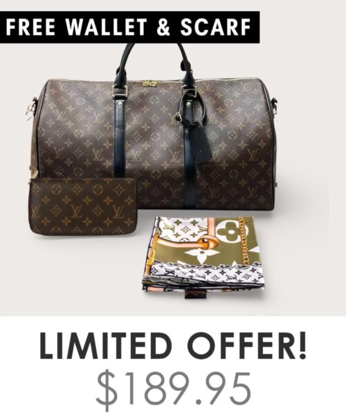 Bag + Gifts (FREE LV Wallet & FREE LV Scarf)