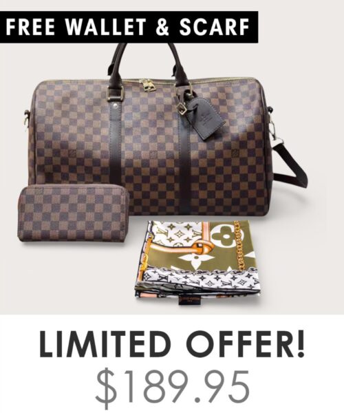 Bag + Gifts (FREE LV Wallet & FREE LV Scarf)