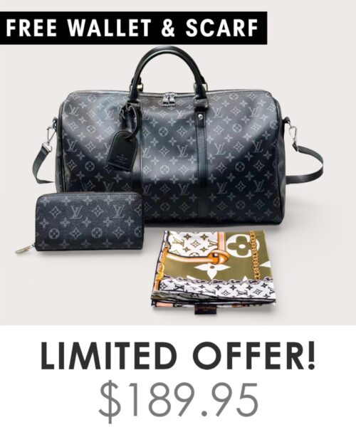 Bag + Gifts (FREE LV Wallet & FREE LV Scarf)