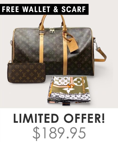 Bag + Gifts (FREE LV Wallet & FREE LV Scarf)