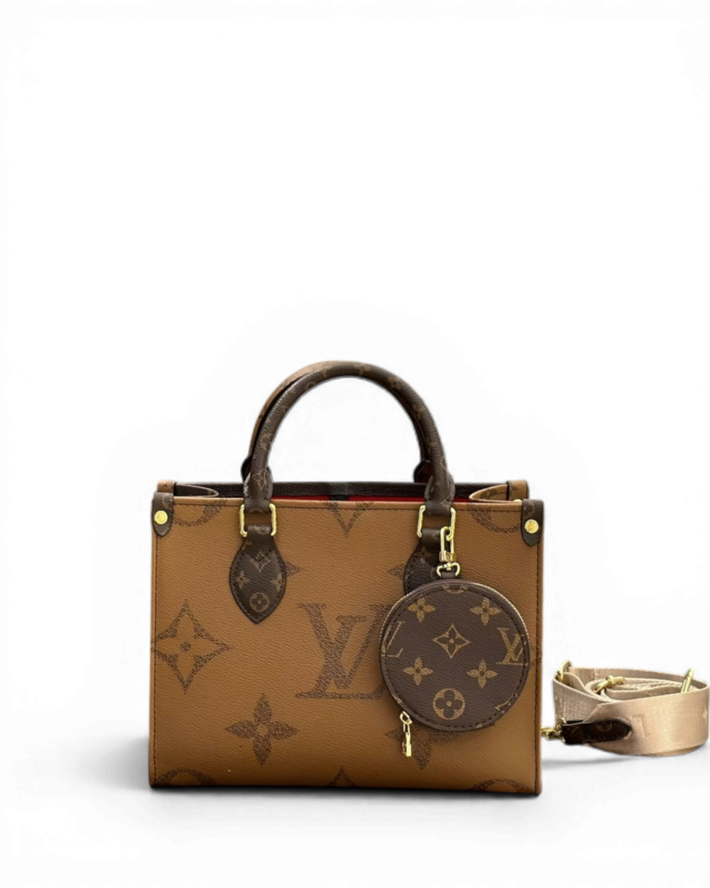 Louis Vuitton Brown Reverse Monogram Onthego PM