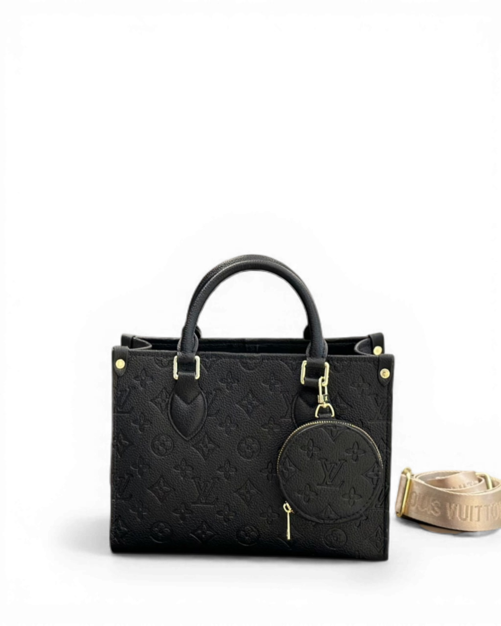 Louis Vuitton Black Monogram Empreinte Onthego PM