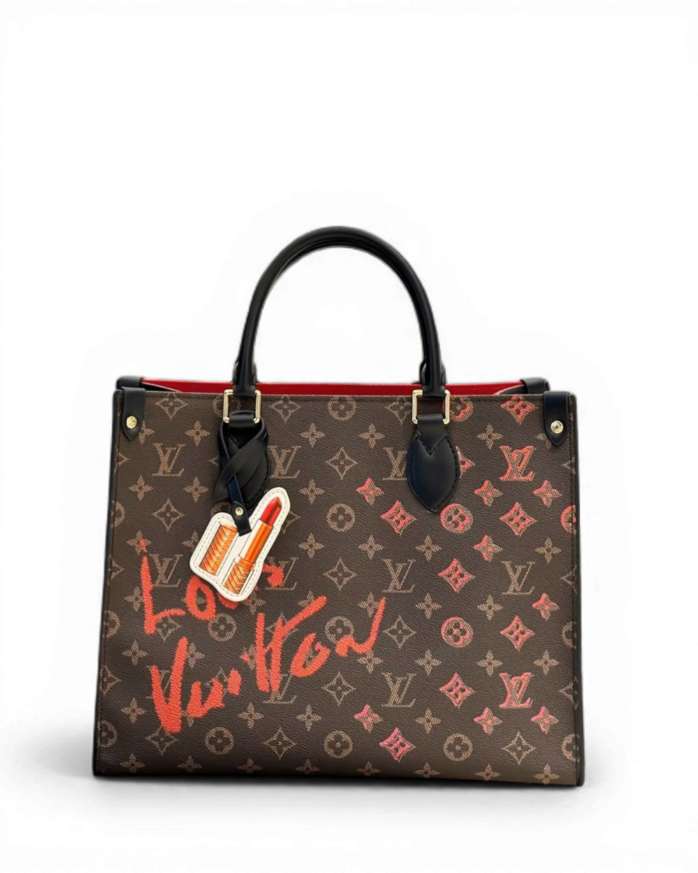 Louis Vuitton Brown Giant Monogram Onthego MM