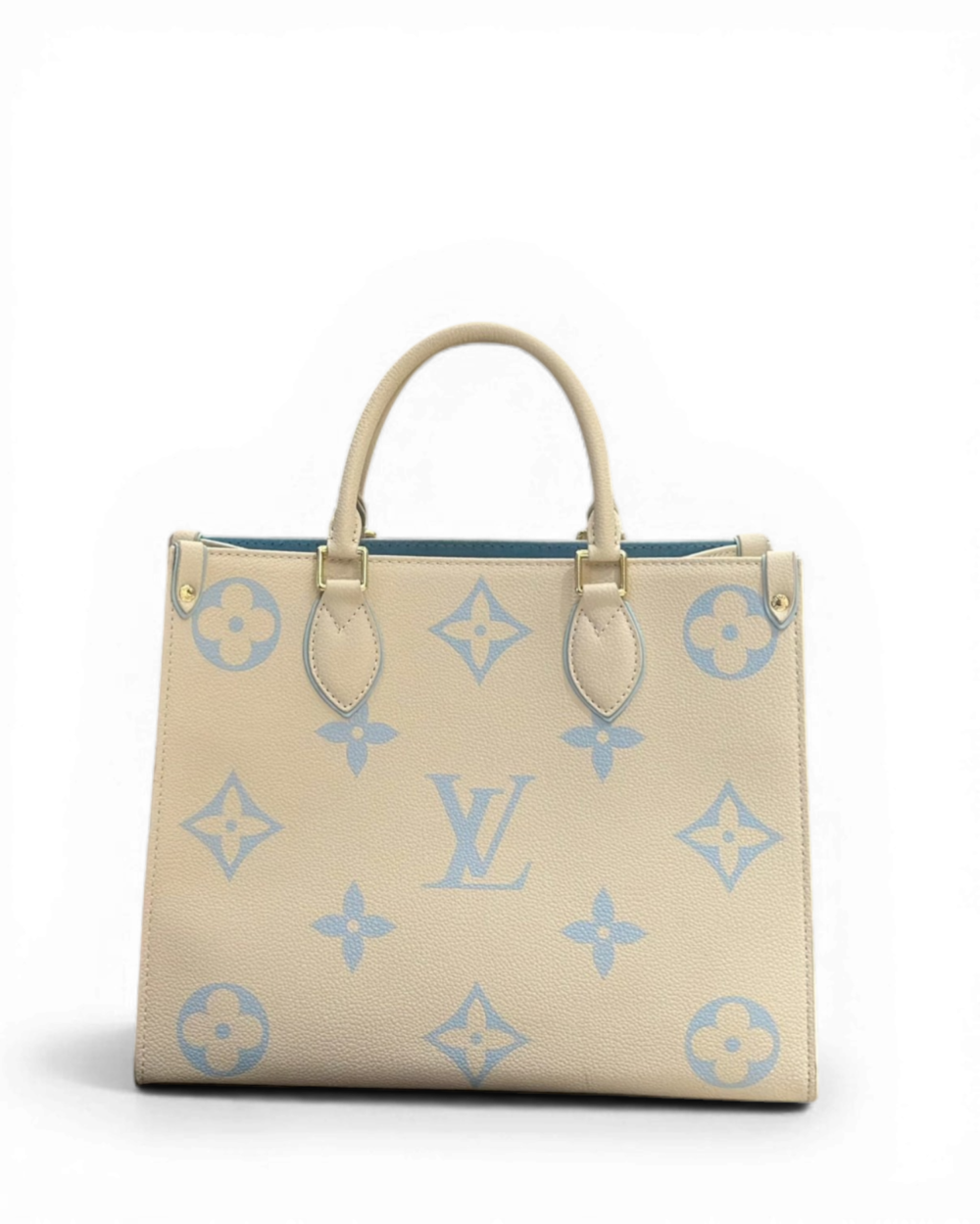Louis Vuitton Cream Giant Monogram Onthego MM