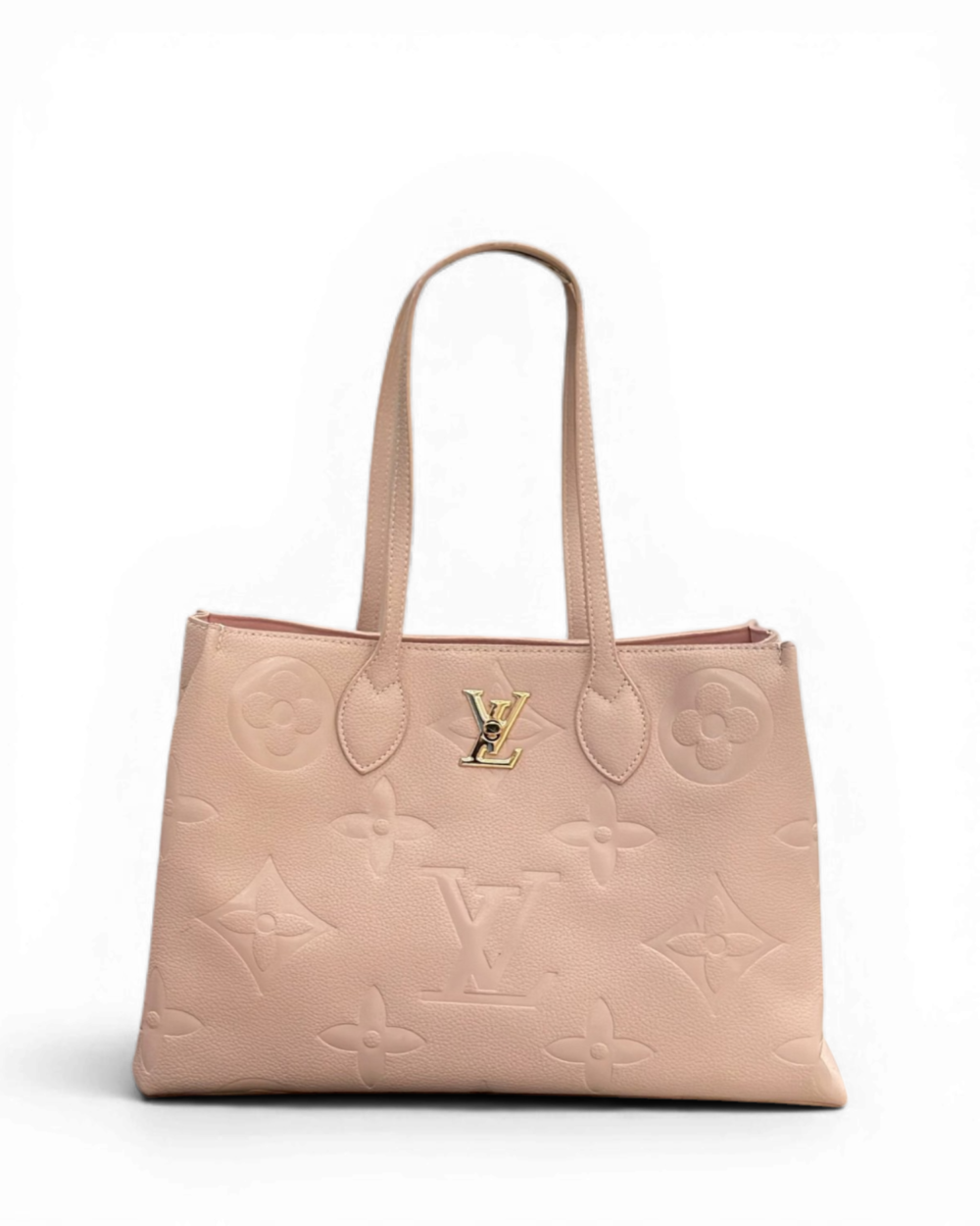 Louis Vuitton Pink Giant Monogram Empreinte Onthego MM