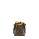 AAA Replica Louis Vuitton LV NANO NOE MONOGRAM CANVAS GHW