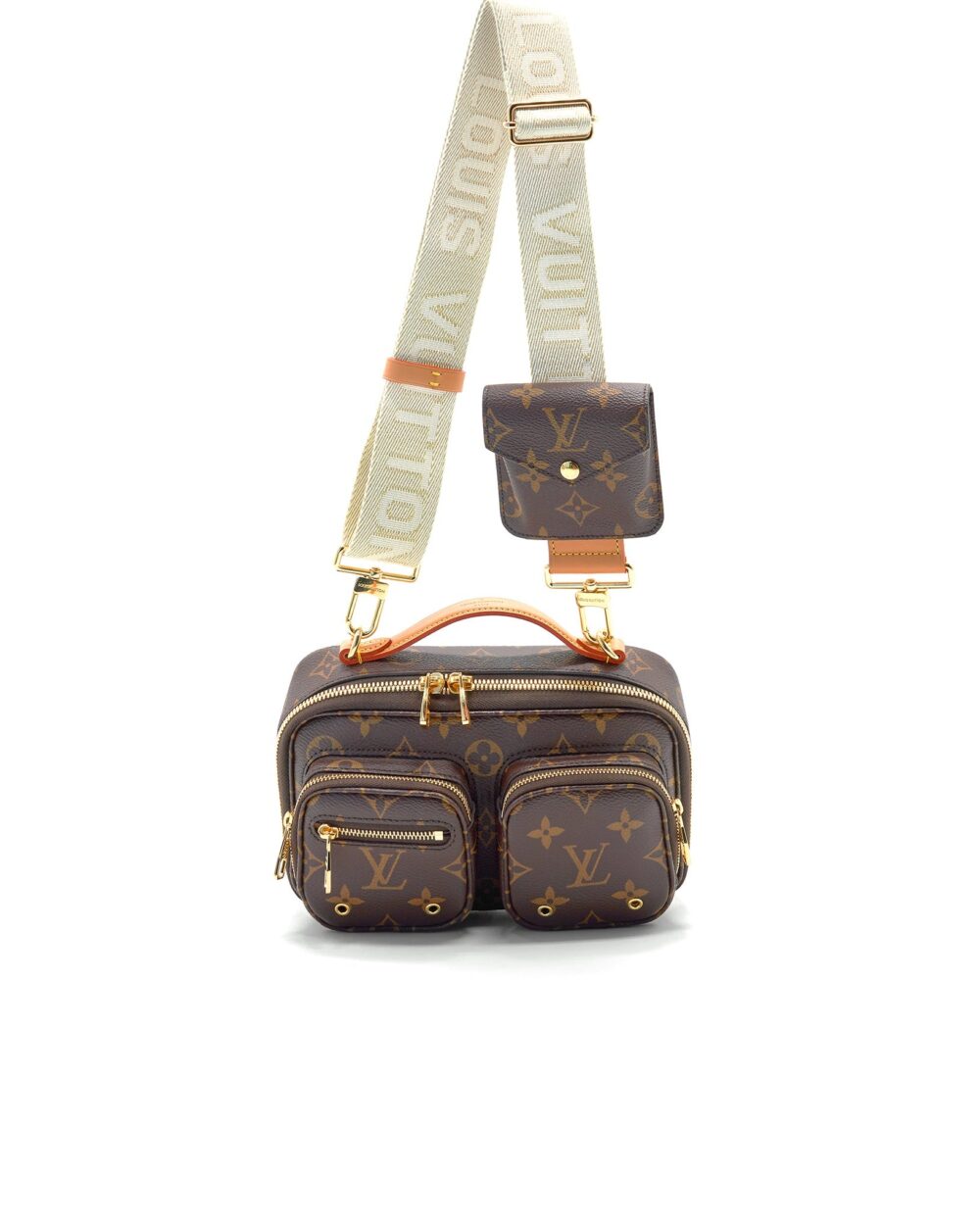 AAA Replica Louis Vuitton LV UTILITY CROSSBODY MONOGRAM CANVAS BAG