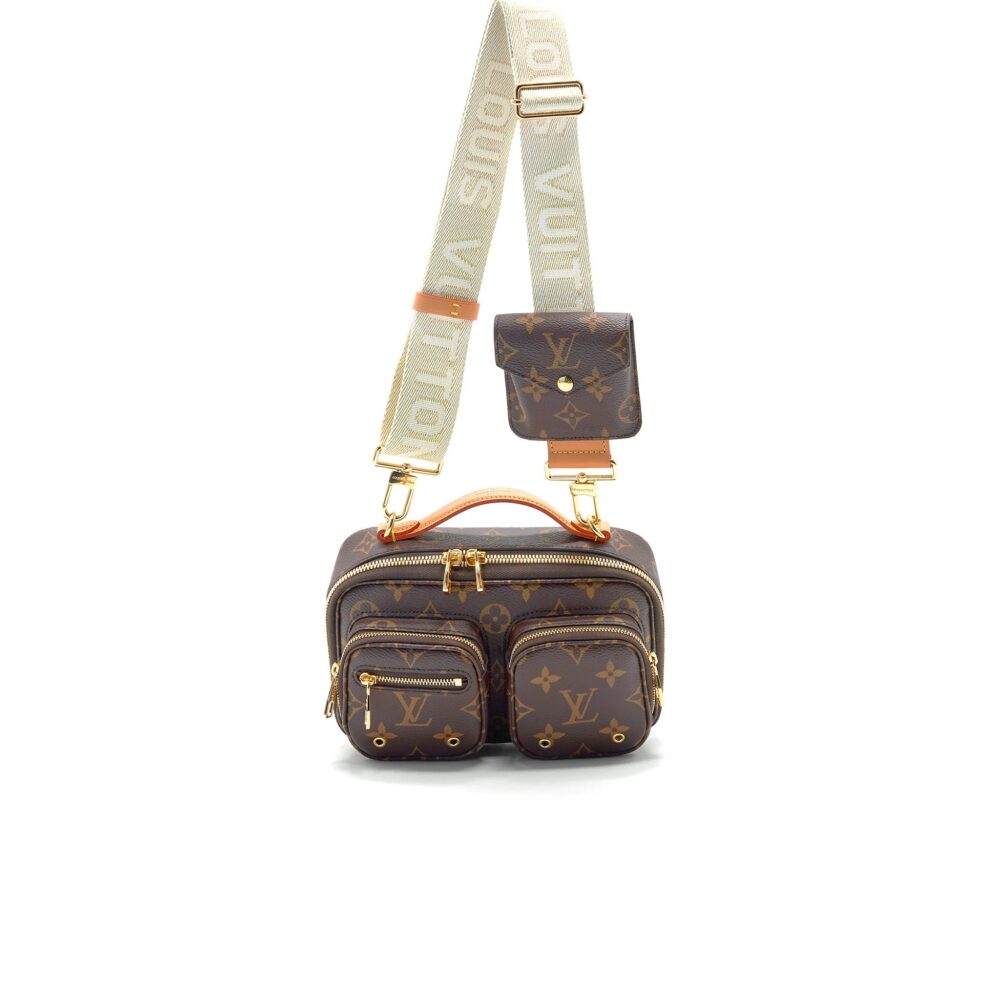 AAA Replica Louis Vuitton LV UTILITY CROSSBODY BAG MONOGRAM CANVAS