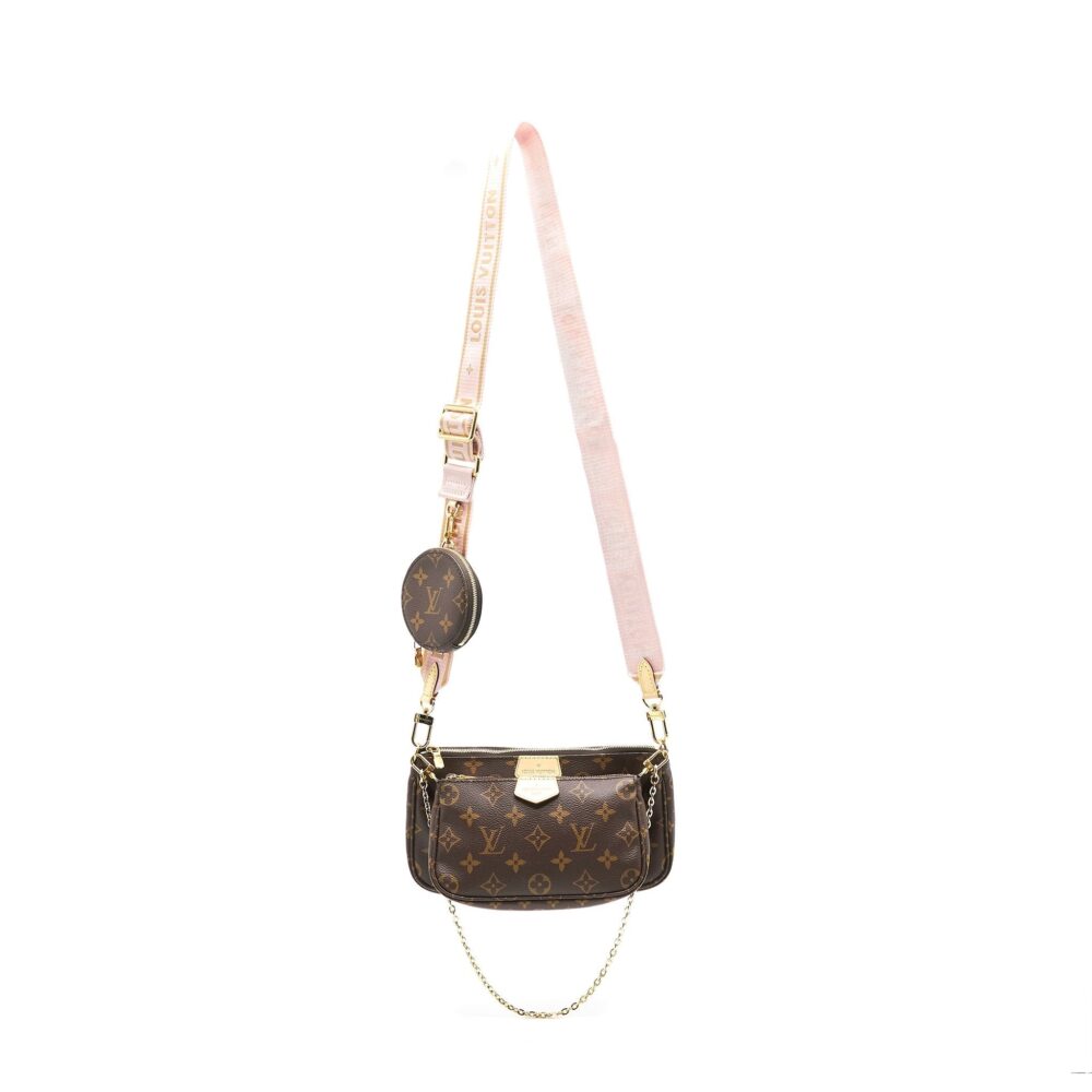 AAA Replica Louis Vuitton LV MULTI POCHETTE ROSE CLAIR