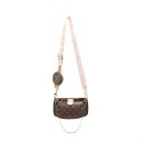 AAA Replica Louis Vuitton LV MULTI POCHETTE ROSE CLAIR