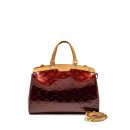 AAA Replica Louis Vuitton LV VERNIS BREA PATENT BURGUNDY AMARANTE GHW